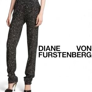 Elegant Diane Von Furstenberg DVF pants sz 12